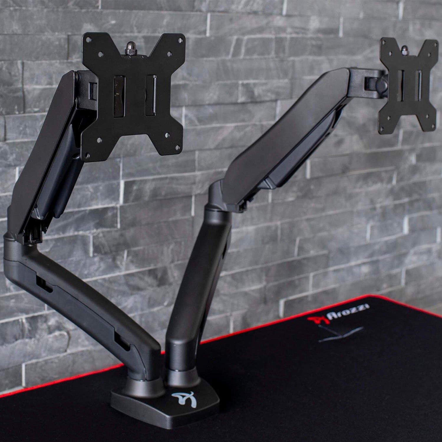 Alzare - Dual Gas Spring Monitor Arm