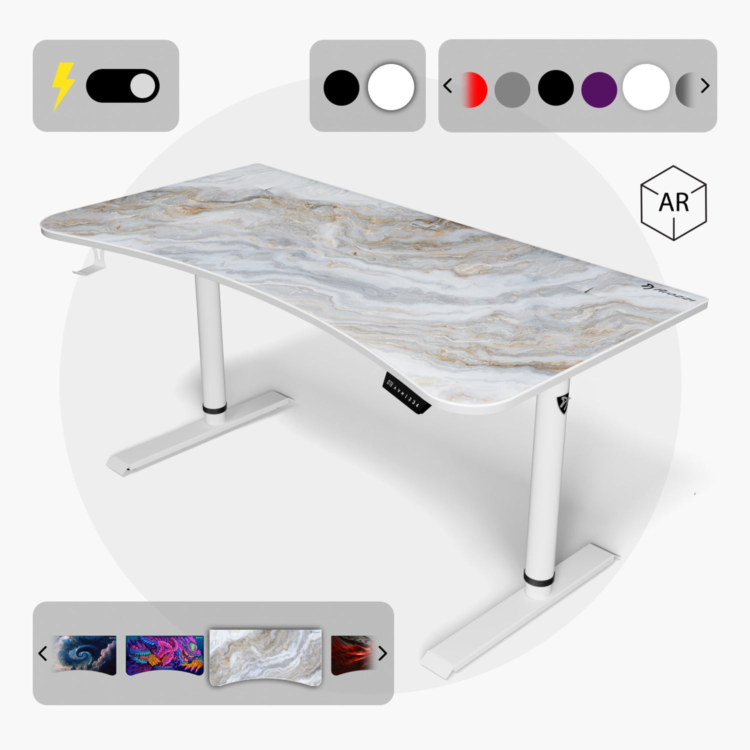Arena Gaming Desk - Large (Build Your Own)