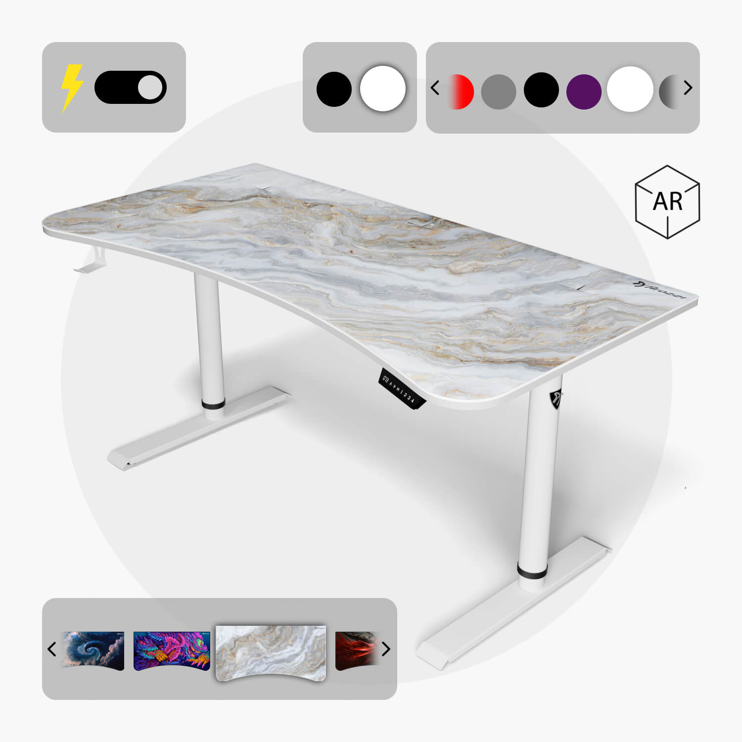 Arena Gaming Desk - Large (Build Your Own)