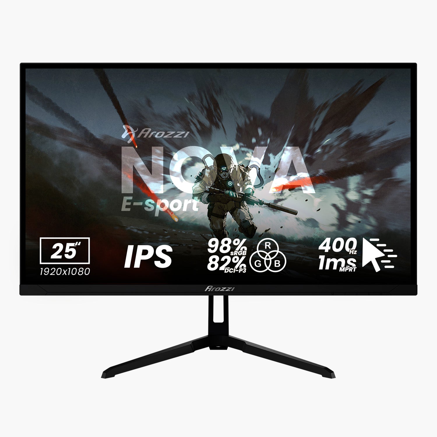 Nova 25“ E-sport IPS 400Hz - Gaming Monitor