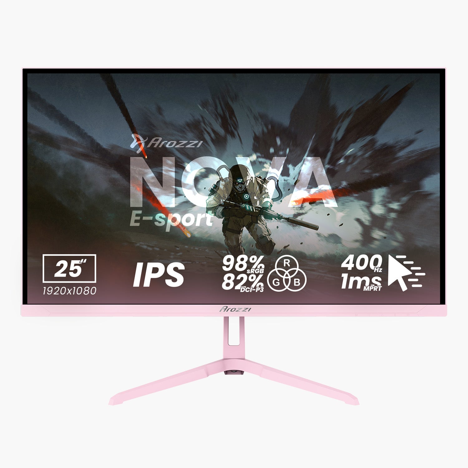 Nova 25“ E-sport IPS 400Hz - Gaming Monitor