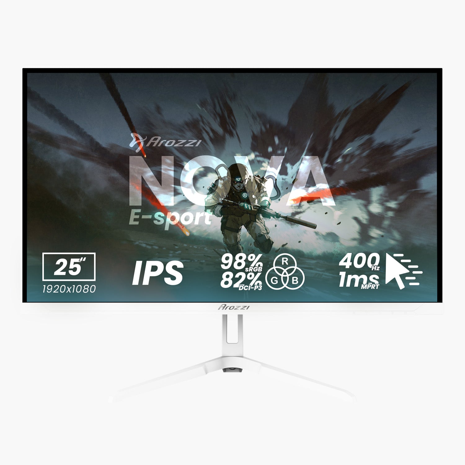 Nova 25“ E-sport IPS 400Hz - Gaming Monitor