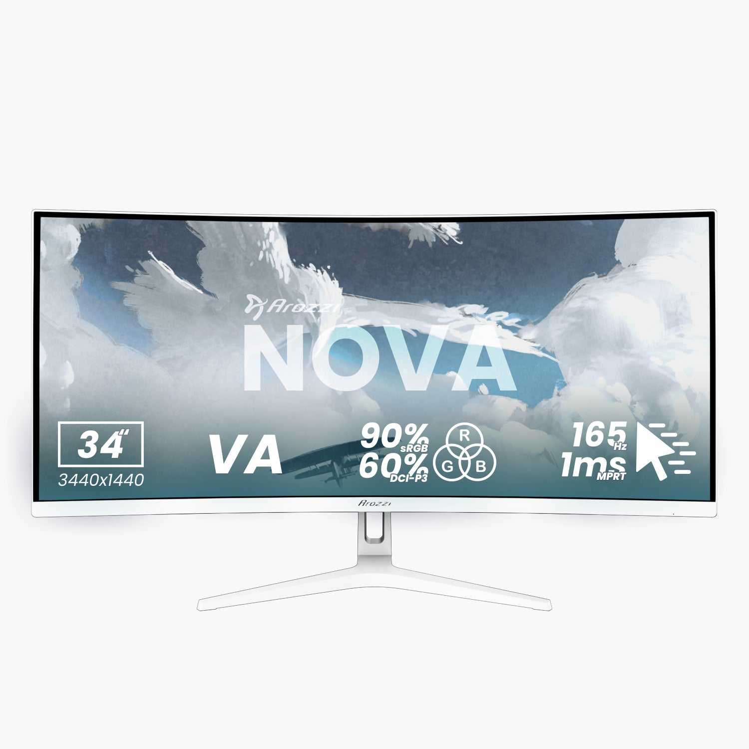Nova 34“ Curved VA 165Hz - Gaming-Monitor