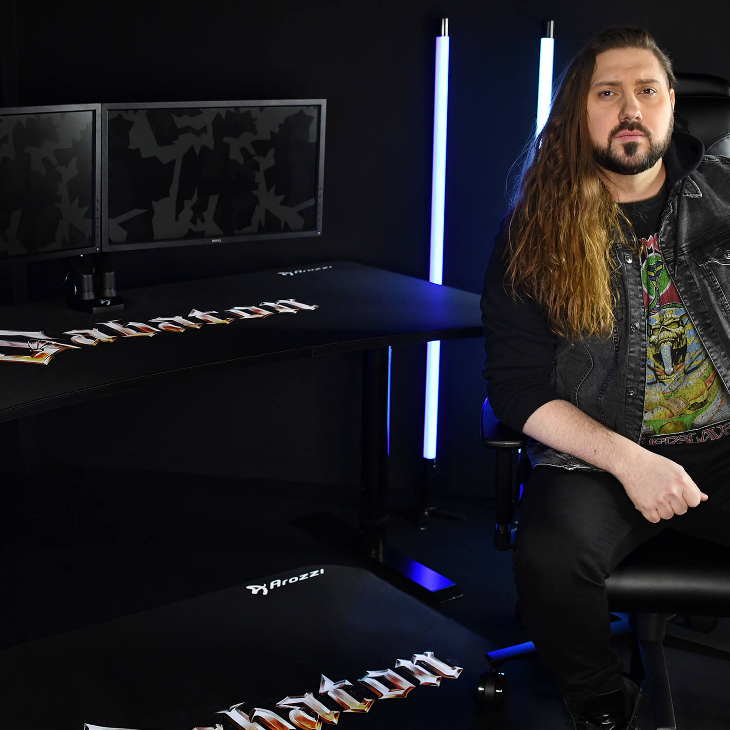 Arena Gaming Desk Sabaton Edition