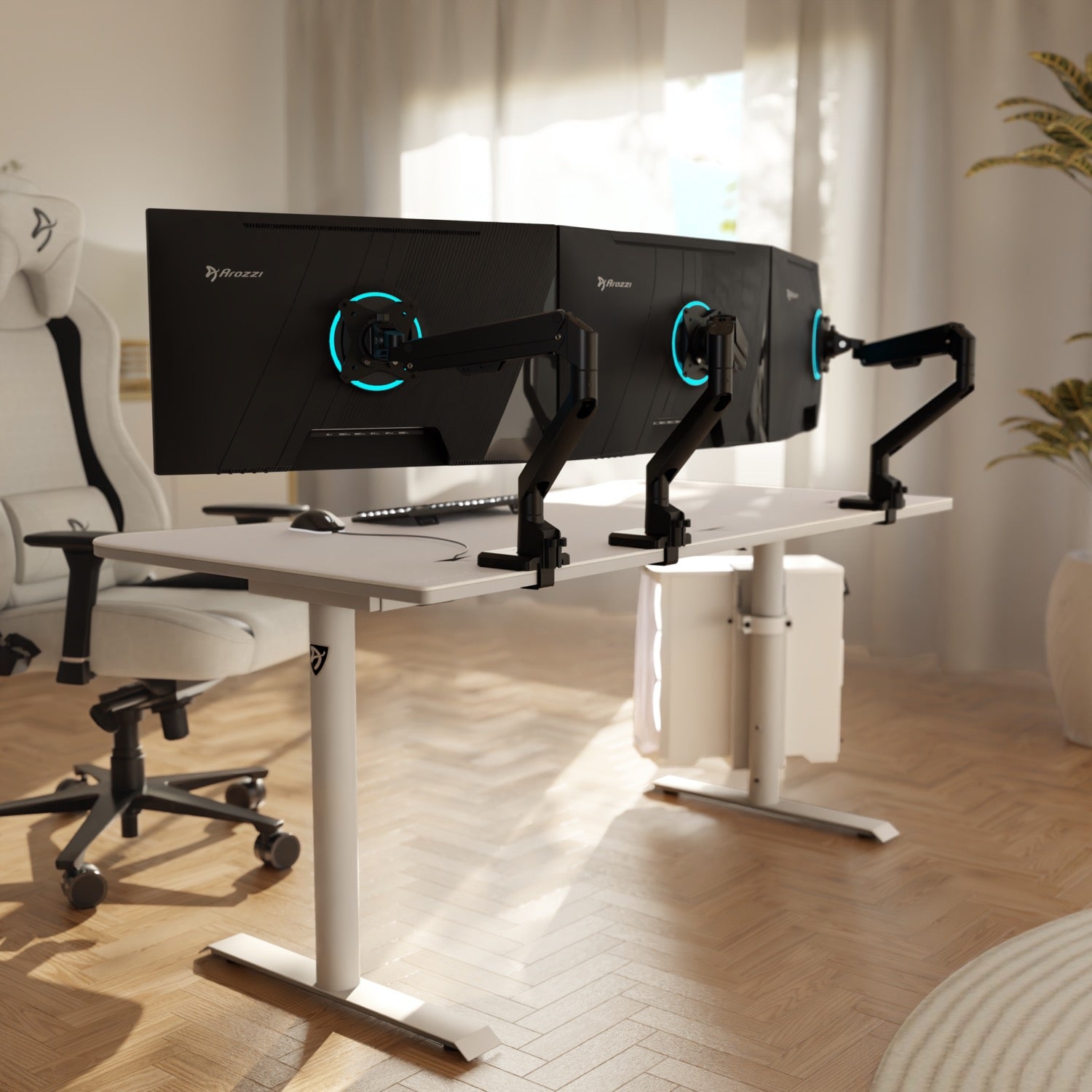 Alzare Neo Single - Gas Spring Monitor Arm