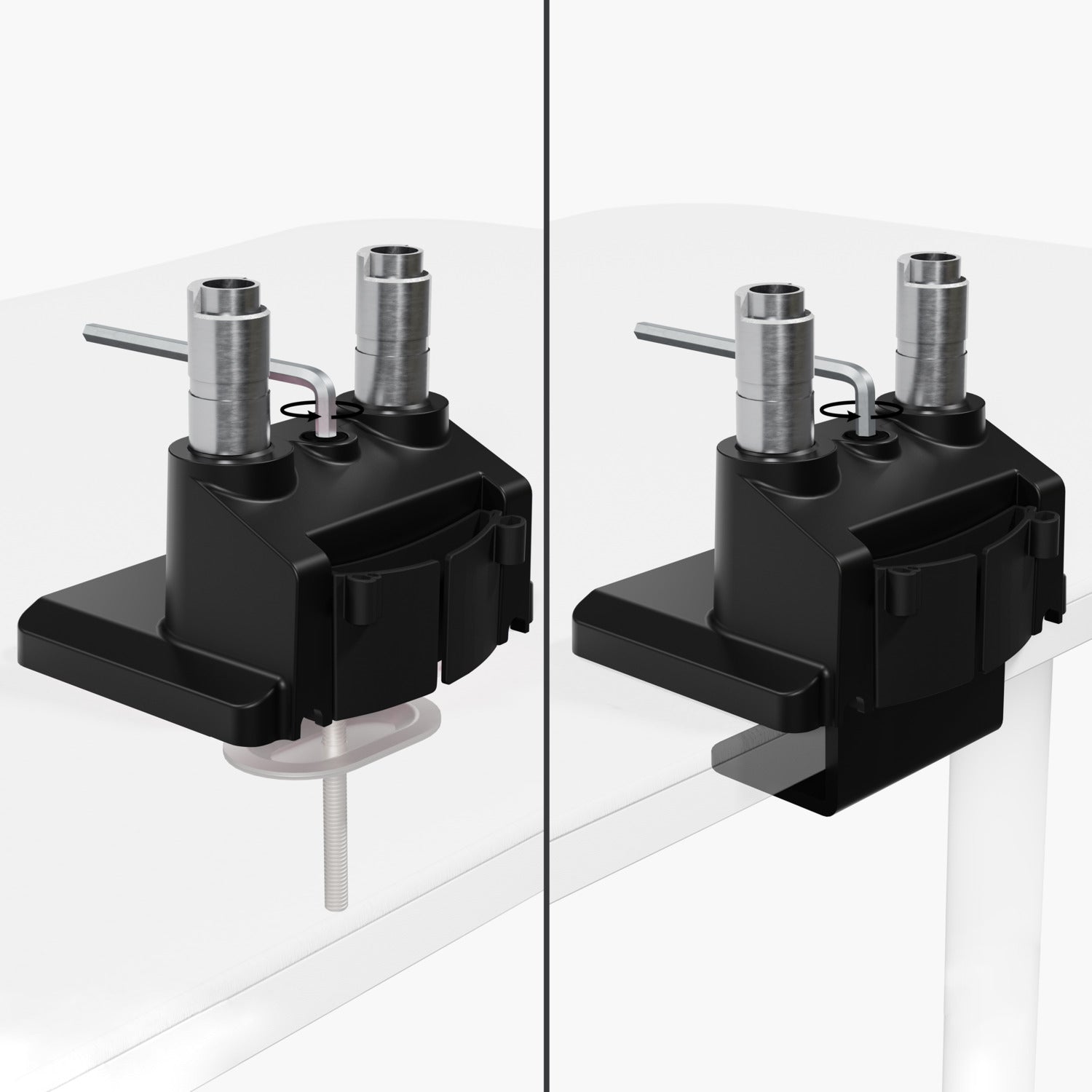 Alzare Neo Duo - Gas Spring Monitor Arm