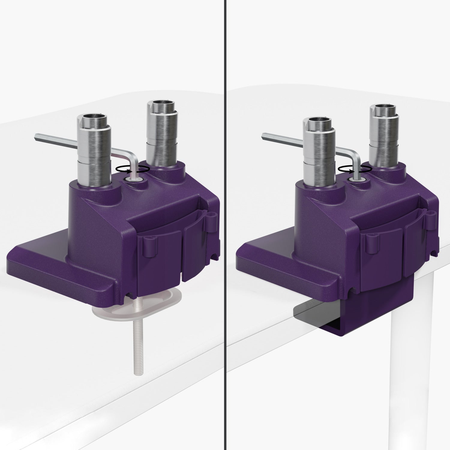 Alzare Neo Duo - Gas Spring Monitor Arm
