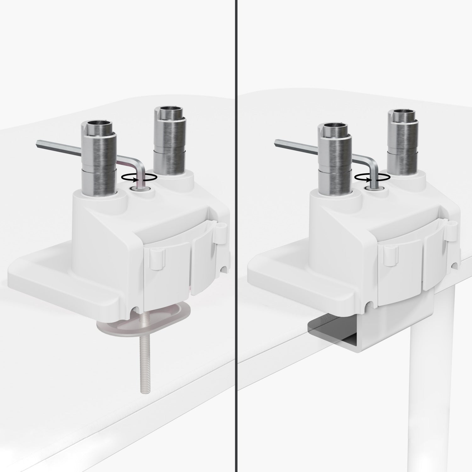 Alzare Neo Duo - Gas Spring Monitor Arm