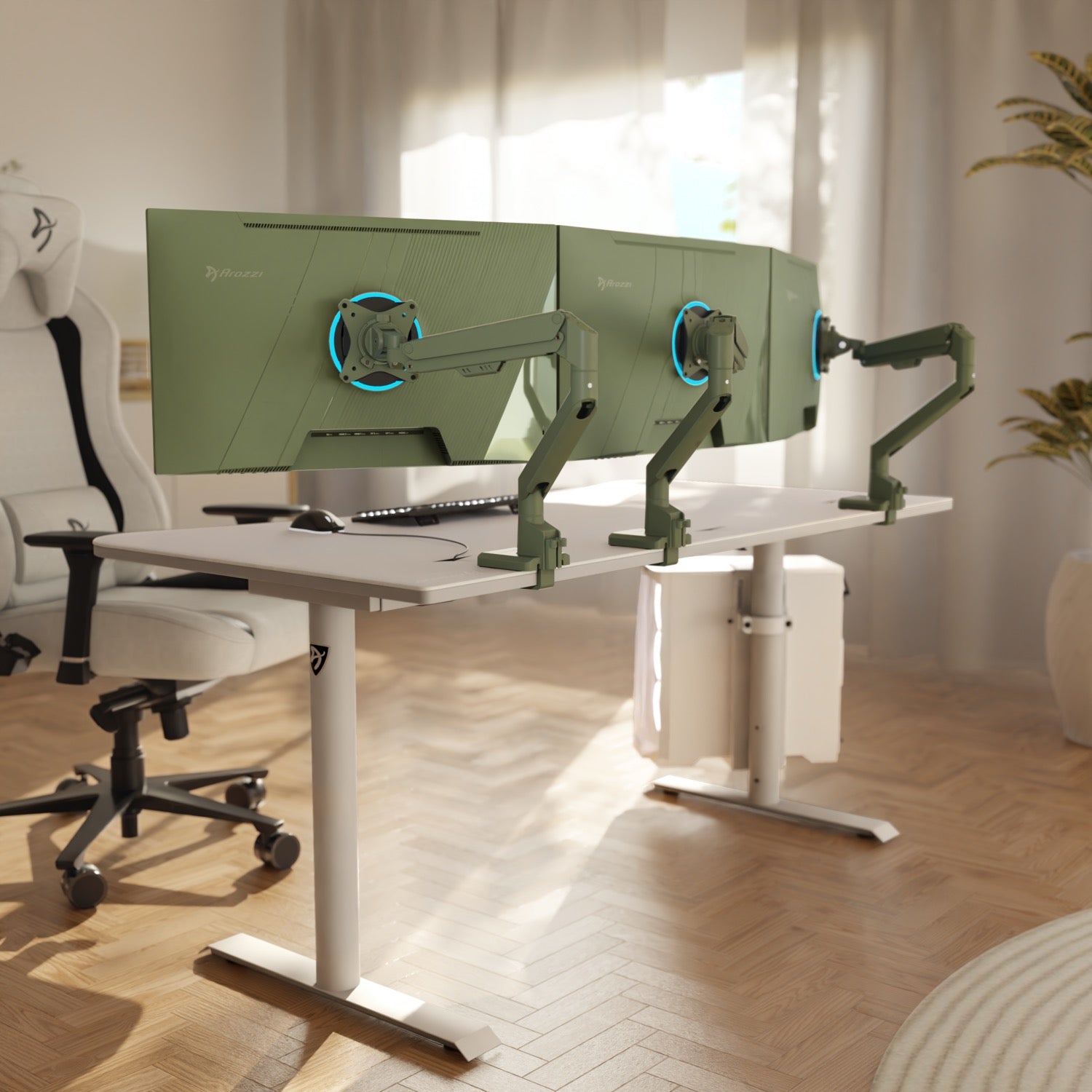 Alzare Neo Single - Gas Spring Monitor Arm