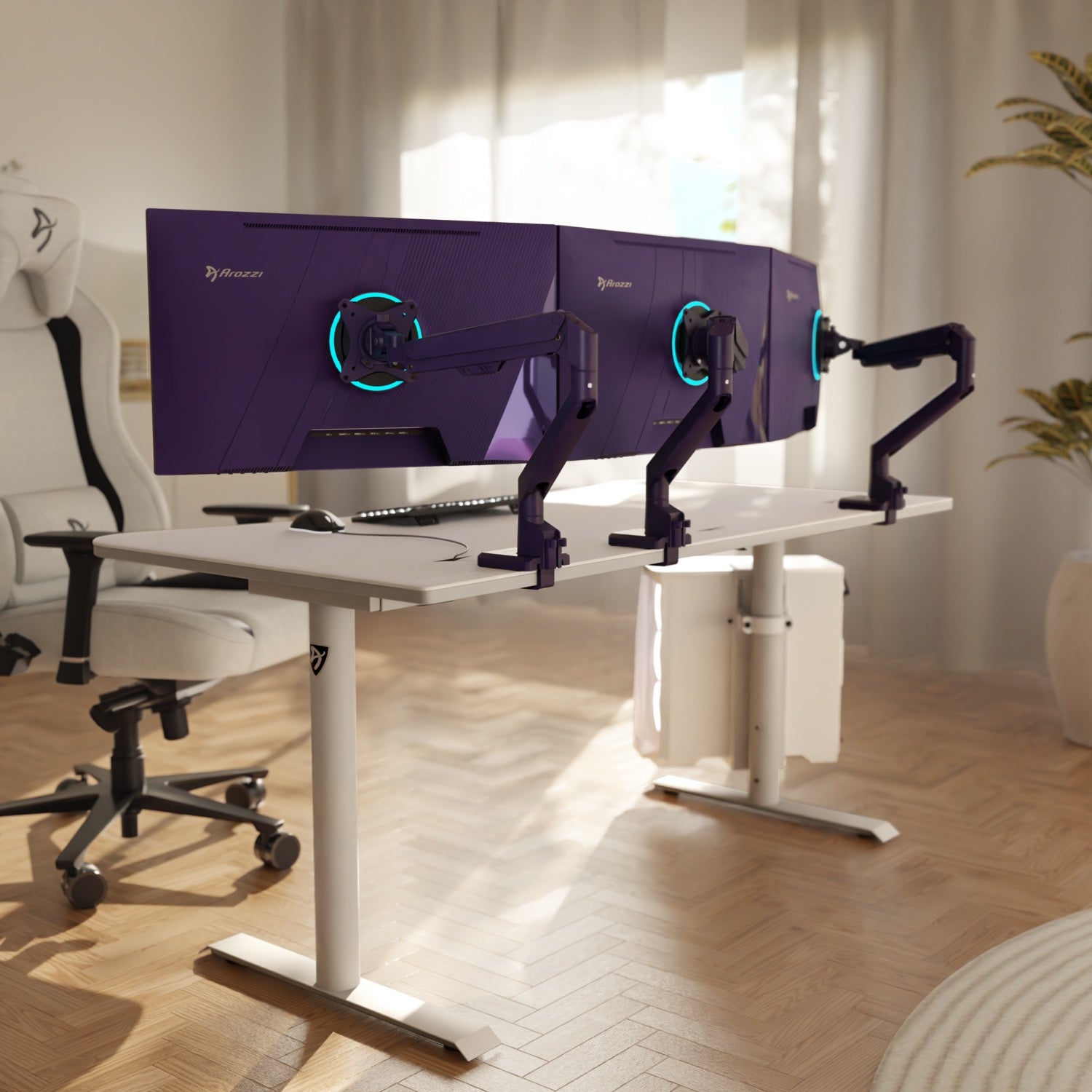 Alzare Neo Single - Gas Spring Monitor Arm