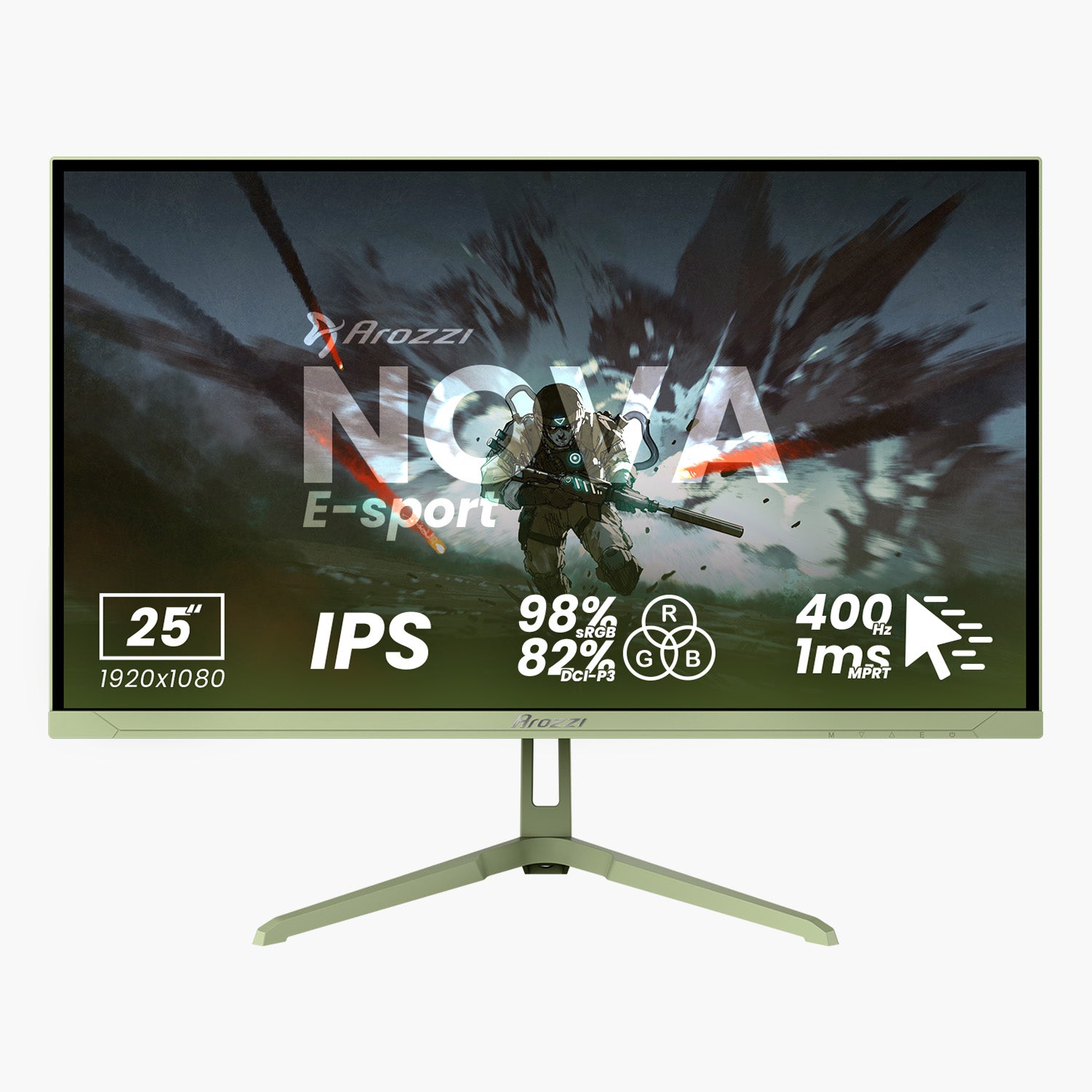 Nova 25“ E-sport IPS 400Hz - Gaming Monitor