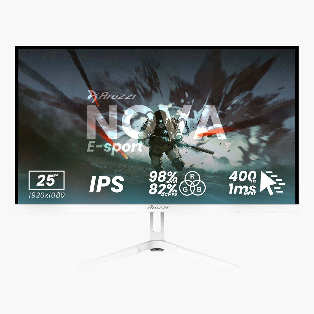 Nova 25“ E-sport IPS 400Hz - Gaming Monitor