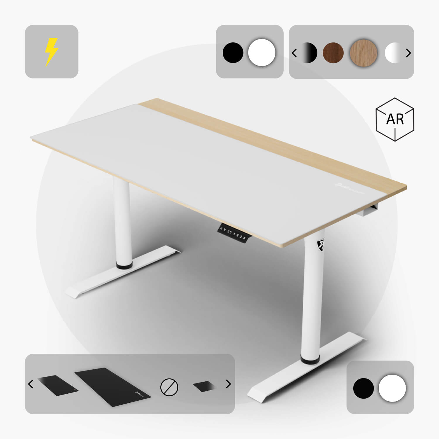 Arena Nordico - Electric Standing Desk (Build Your Own)